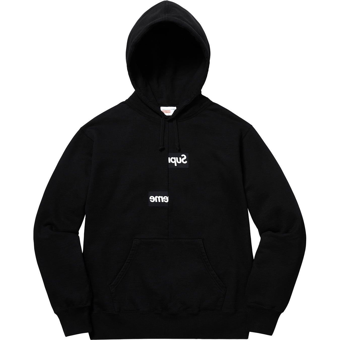 Supreme®/Comme des Garçons SHIRT® Split Box Logo Hooded Sweatshirt